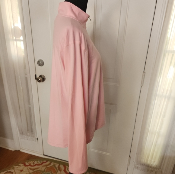 Champion Pink Zip Work Out Long Sleeve Top Size Plus XXL - Picture 2 of 8